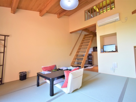 【ペットと一緒に】別館和室7.5畳+ロフト付き ベッド2台